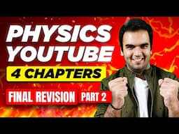 Physics Boards 2025 PART 2 REVISION Live 4 Chapters - RG Lectures Maharashtra State Board 2025