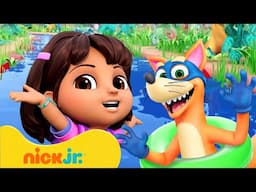 FULL EPISODE: Dora og Ranses redningsflåteeventyr! 🛟 | Dora og Venner
