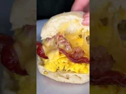Easy Breakfast Sandwiches — Meal Prep Egg, Bacon & Cheese English Muffins — 1 Week’s Worth