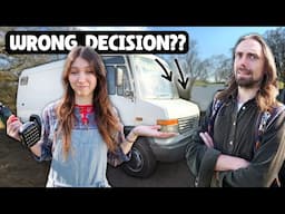 WAS THIS A MISTAKE?? We Have Some News... | Mercedes Vario Van build