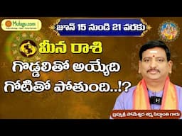 Meena Rasi |  జూన్ 15 - జూన్ 21 | ములుగు రాశి ఫలాలు | వారఫలం Someshwar Sharma Siddanthi #muluguastro