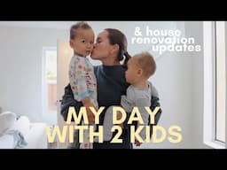 MOM VLOG: target haul, petting zoo, play room???, house renovation updates + plans and more!