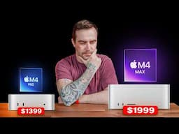 M4 Pro Mac Mini vs M4 Max Mac Studio: The BEST Mac for Final Cut Pro?