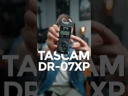 Tascam DR-07XP Review - The Handiest of Recorders! #shorts #tascam #handyrecorder