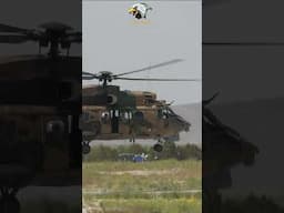 (AS 532 Cougar Helikopterin Konya 3'üncü Ana Jet Üssüne İnişi) #airforce  #shorts #shortsfeed