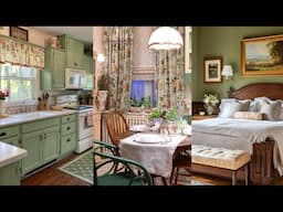 Embracing Vintage Elegance: Elegant Cottage Decor with Mint Green & Pastel Charm