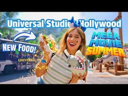 NEW Foods Arrive At UNIVERSAL STUDIOS HOLLYWOOD for Mega Movie Summer! 2025