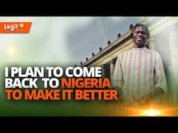 How a Germany scholarship took me from Lagos and N60,000 salary to traveling the world | Legit TV