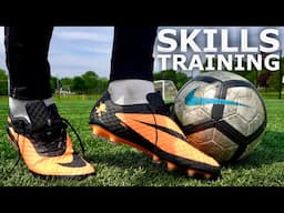 Solo Skills & Shooting Training In Nike Hypervenom Phantom 1 RGN