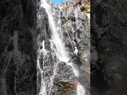 Best waterfall expedition in Wales #snowdon #abseiling #gorge