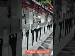Highbright 800 Meters Long Shelf Powder Coating Line