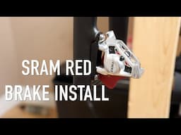 Sram Red E1 Front Brake Install - Project Tarmac SL8