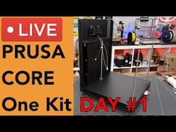 🔥 Prusa CORE One Kit Build 🔥 Day 1 - Base Frame + Electronics