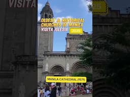 Visita Iglesia 2025 | Oldest And Historical Churches of Manila!