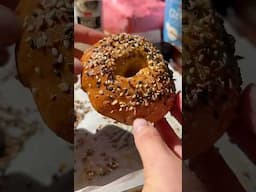 Try these cheat's everything bagels 🥯 #bagels #breakfastrecipe #shorts