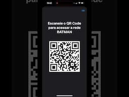 Como Compartilhar Senhas via QR Code Muito Fácil #ios #dica #senha #qrcode