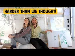 VARIO VAN BUILD - Insulation, Waste Water Tank + Cab Cut Through | OFF GRID TINY HOME