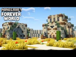 transforming the desert in my forever world