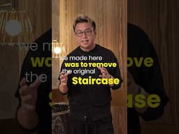 How removing a staircase creates an open living space #spaceplanning #tips #nuinfinity