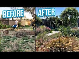Extreme DIY BACKYARD MAKEOVER BEFORE & AFTER Transformation