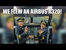 WE FLEW AN AIRBUS A320 in Copenhagen - You can too at the Fly-One Flight Simulator in Copenhagen!