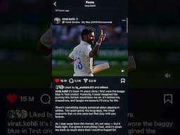 Virat Kohli ने Test Match से Retirnment क्यू लेली?🏏😭 #viratkohli #cricket #retirnment