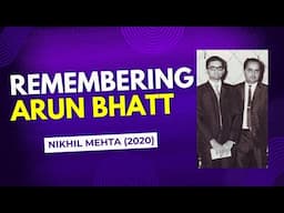 Nikhil Mehta speaks about his childhood friend - Gujarati film producer and director, Arun Bhatt
