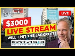 🔴 $3,000 for → INCOMING JACKPOTS at the Downtown Grand in LAS VEGAS!