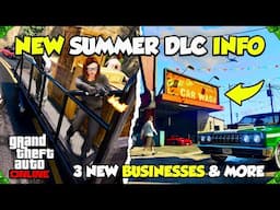 NEW GTA 5 ONLINE SUMMER DLC MONEY FRONTS! (3 NEW BUSINESSES, VEHICLES, OUTFITS & MUCH MORE)