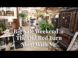 Shop With Me Vintage & Antiques Store Wide Sale @ The Old Red Barn in Geneva, FL