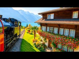 Riding the World's Most Beautiful Steam Train in Switzerland 🇨🇭
