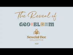 Take a Closer Look at The Sewcial Bee Collective’s First Collection: GeoBloom!