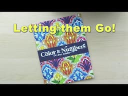 Destashing My Colour By Number Books | Adult Colouring Declutter
