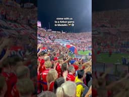 COLOMBIA VLOG | my first football game 🇨🇴⚽️ #travel #cartagenacolombia #travelvlog