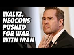 Waltz, Neocons pushed for war with Iran
