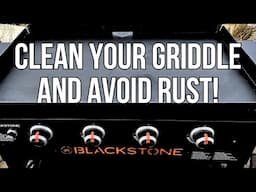 How To Clean a Blackstone Griddle After Cooking