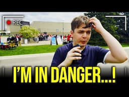 I almost got CAUGHT at Trump's RALLY FROM HELL