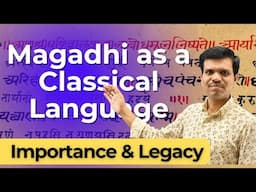 Magadhi Prakrit as a Classical Language | Importance and Legacy | IKS #literaturesimply