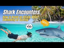How to Handle a Shark Encounter ⁉️ What do you do When a Shark Approaches You ❓⚠️