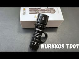 Wurkkos TD07 Flashlight Overview! Tactical Meets Functional?