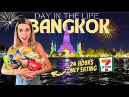 Surviving On Just 7-Eleven Food All Day! Bangkok Day In The Life