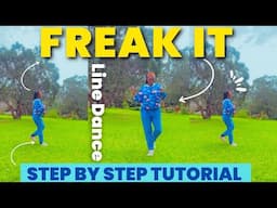 Freak It Line Dance Tutorial | Trail Ride Version | Step-By-Step for Beginners
