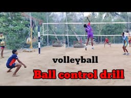 Ball control drill #volleyball training