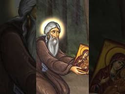 Saint Herman saves them from a flood