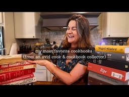 My MOST Favorite Cookbooks (from a cookbook collector & avid home cook) | VLOG