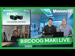 Introducing the BirdDog Maki Live - Top Compact Camera for Streaming & Production