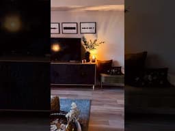 My Living Room: Cozy Lighting, Dark Boho Vibes, and a Dash of Rock and Roll 🖤