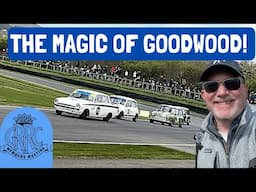 Epic Day at Goodwood Members Meeting! Classic Cars, Racing Legends & Movie Star Car