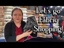 Exploring the Toronto Fashion District – Come Fabric Shopping With Me!