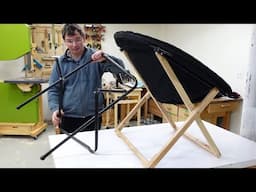 New legs for a broken moon chair